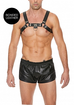 Chest Bulldog Harness - L/XL - Black