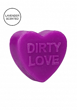 Heart Soap - Dirty Love - Lavender Scented