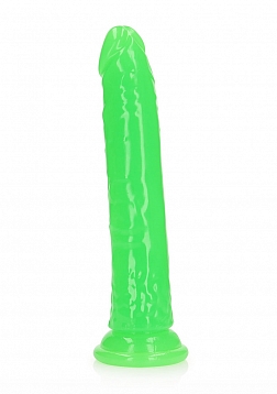 Slim Dildo Glow in the Dark - 9'' / 22,5 cm