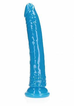 Slim Dildo Glow in the Dark - 10'' / 26 cm