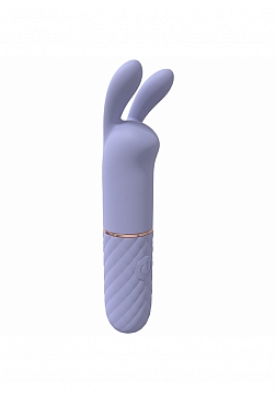 LoveLine - Dona - Mini-Conejo Vibrador de 10 Velocidades - Silicona - Recargable - Resistente al agu