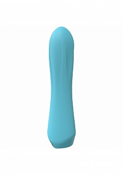 LoveLine - Serenade - Vibrador de 10 velocidades - Silicona - Recargable - Resistente al agua - Azul